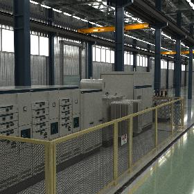 Indoor Unit Substation 3D model